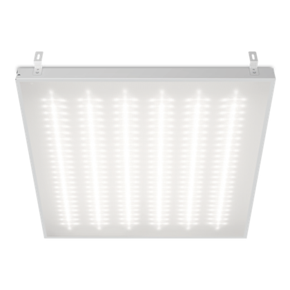 Светильник ГРИЛЬЯТО ДВО02-002 54Вт 5000К IP40 Микропризма 6500лм 588х588х40мм WOLTA PRO