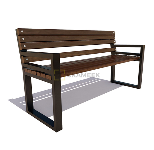 Скамейка садовая «Модерн» (1,8 м термобереза)