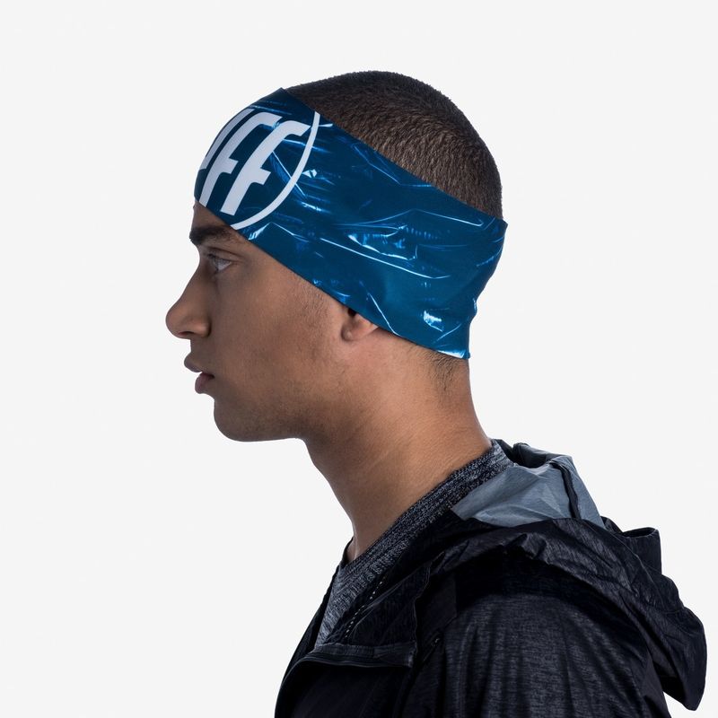 Теплая спортивная повязка на голову Buff Headband Tech Fleece Xcross Фото 7