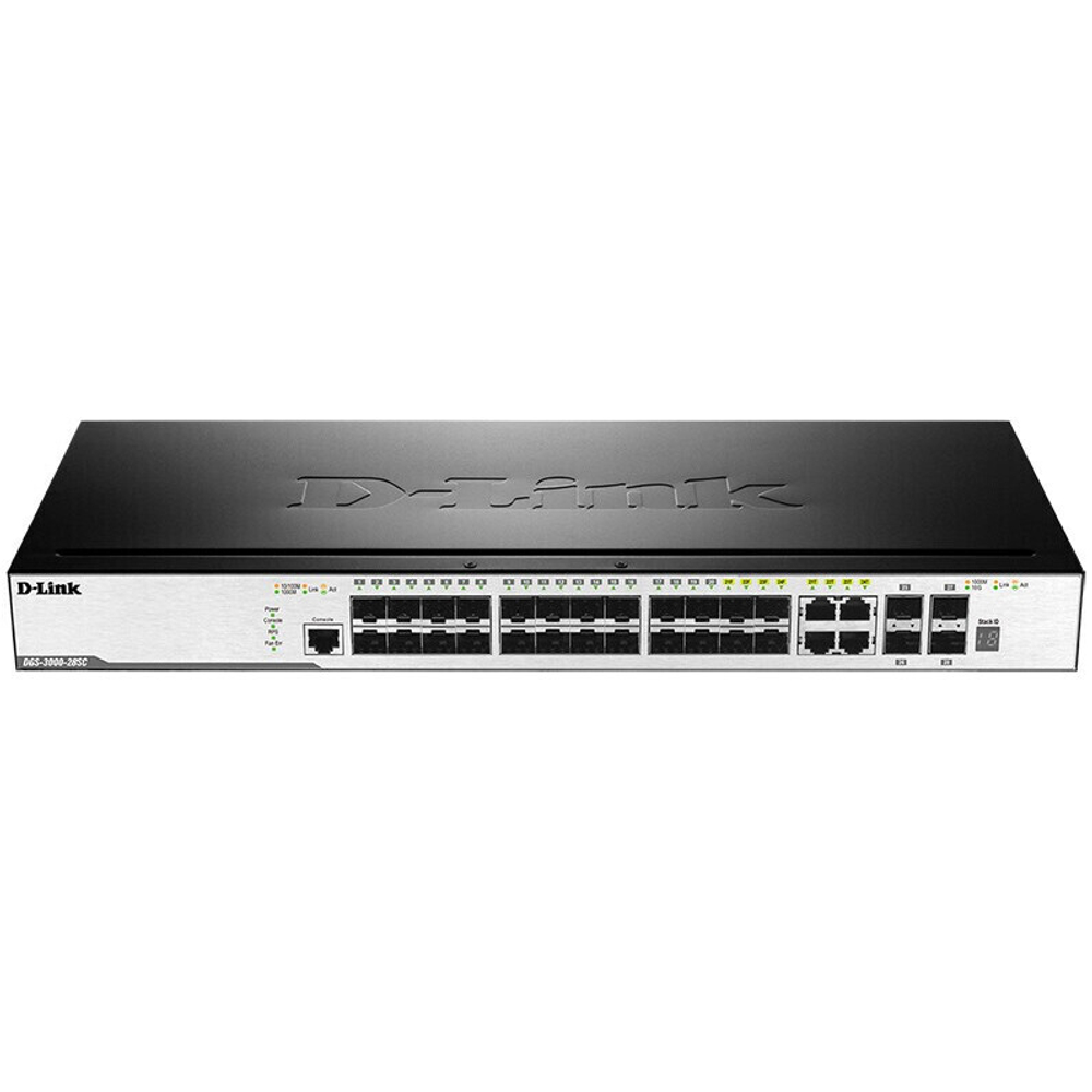 Коммутатор (свитч) D-Link DGS-3000-28SC