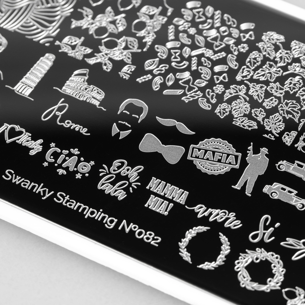 Swanky Stamping Пластина для стемпинга 082.