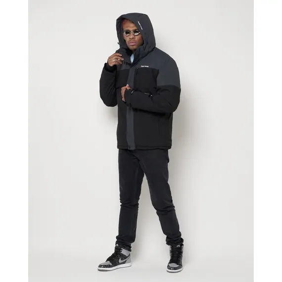 Куртка горнолыжная мужская, цвет чёрный, размер 48