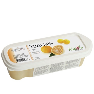 Пюре замороженное Юдзу «La Fruitiere» без сахара 1 кг
