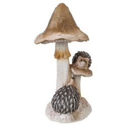 GAEM Фигурка декоративная "Ёжики", L10,5 W9 H19 см