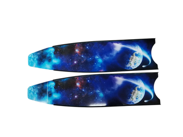 Лопасти Leaderfins Pure Carbon Limited Edition Stars Blades 20°, 80 см