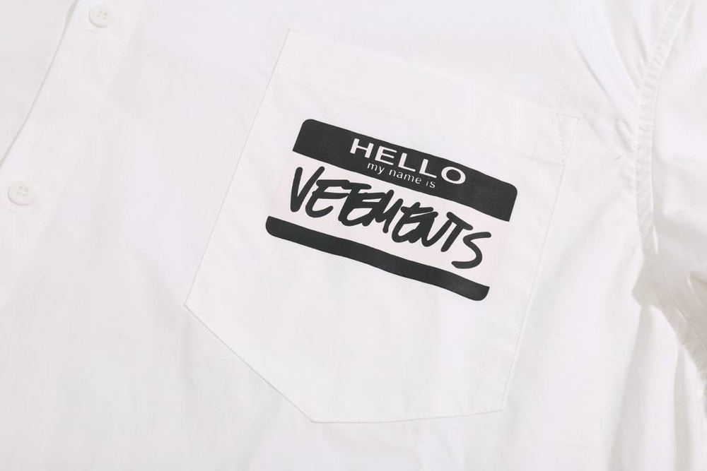 Рубашка Vetements, арт. 480301034