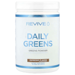 Revive, Daily Greens, ежедневная добавка с зеленью, эспрессо, 510 г (17,98 унции)