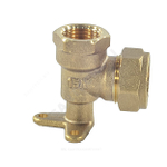 Водорозетка латунь 15Aх1/2" обжим/ВР STAHLMANN SEFL1501/2FBEF