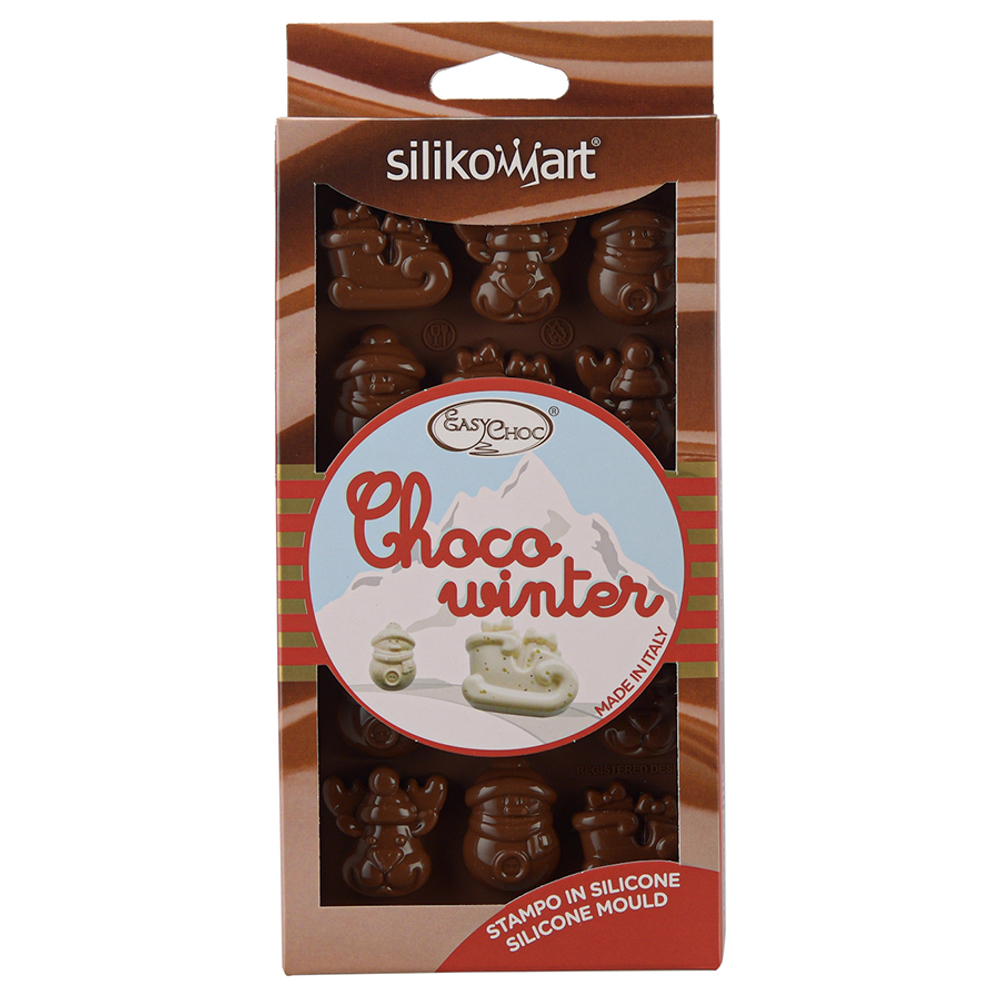 Форма для приготовления конфет choco winter силиконовая