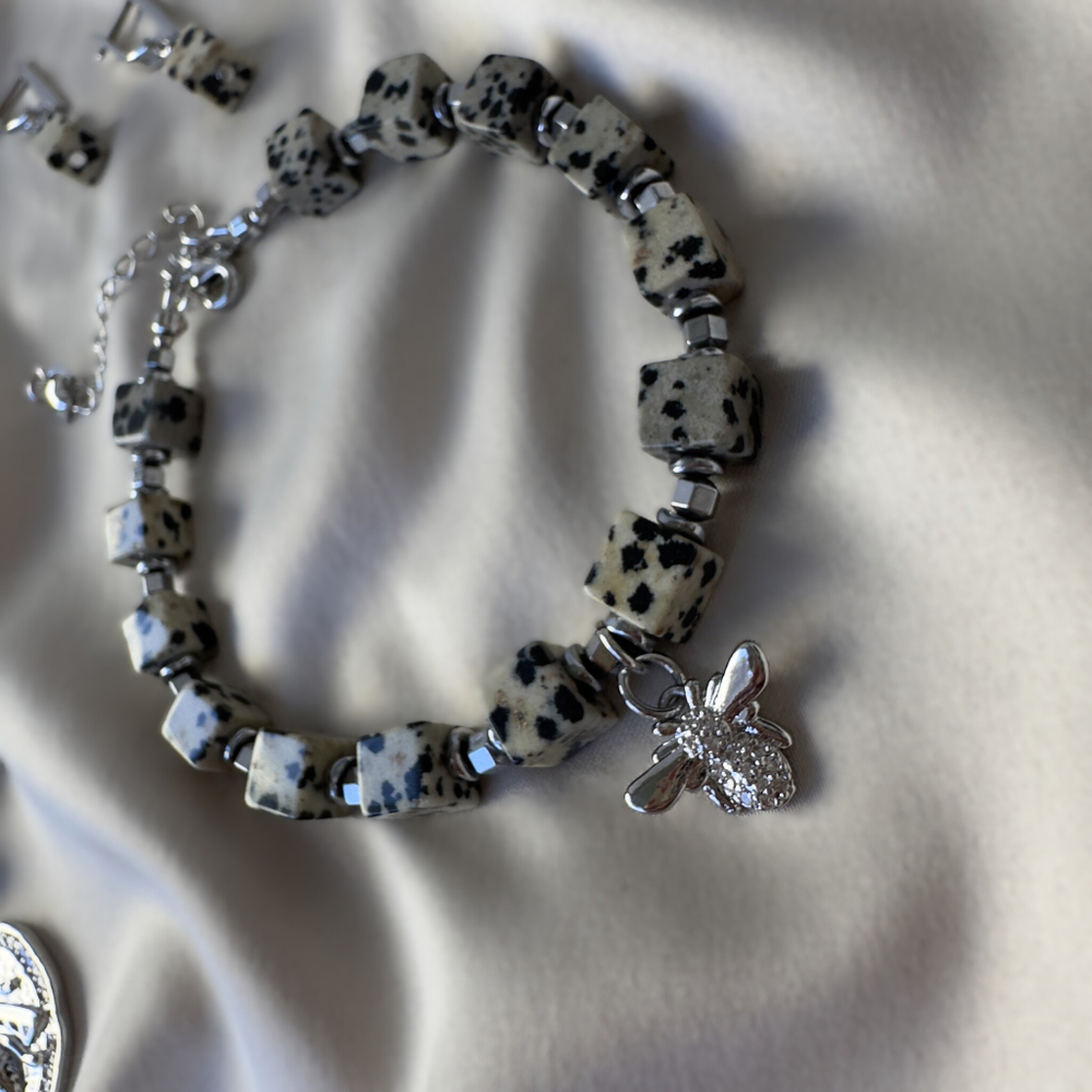 Комплект "Посланница счастья" с яшмой