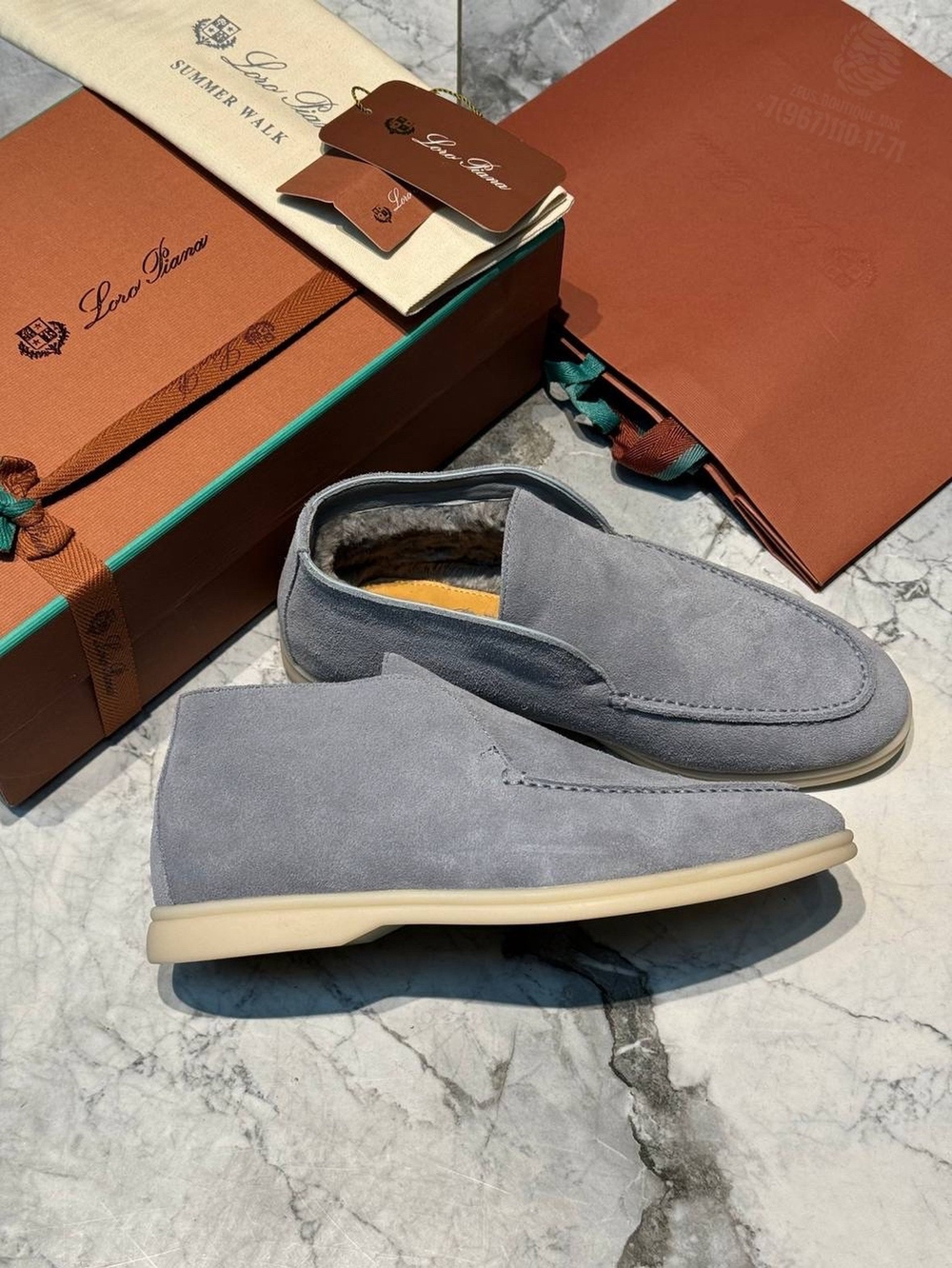 Ботинки Loro Piana Open Walk