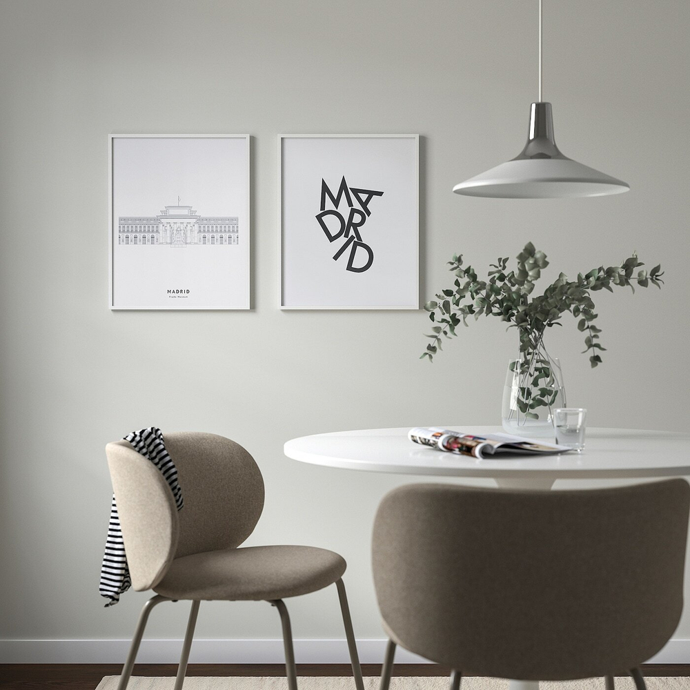 IKEA BILD  (ИКЕА БИЛД)  -  Плакат, Музей Прадо, Мадрид, 40x50 см.