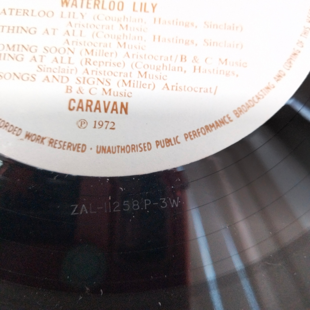 Caravan / Waterloo Lily (LP)