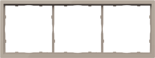 Рамка 3-я, матовый кашемир, серия R98