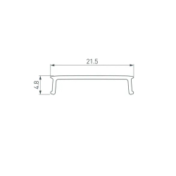 Экран FANTOM-W23-2000 OPAL (Arlight, Пластик) 040818