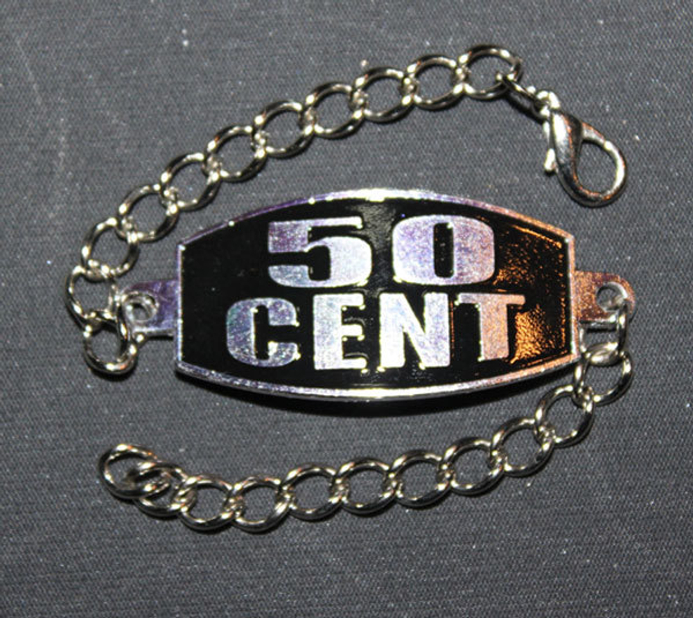 Браслет алюминиевый  50 Cent