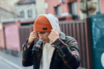 Шапка Buff Knitted Hat NIELS Tangerine (US:one size)