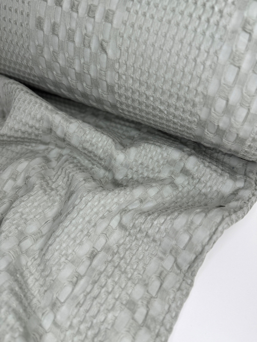 Шелковистая вафля цвет эвкалипт