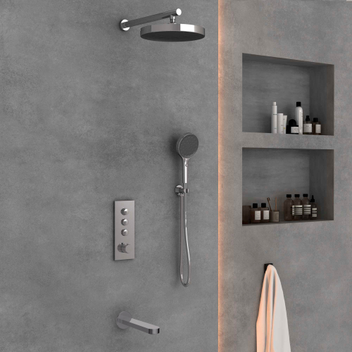 Душевой комплект Vincea Inspire VSFW-433TI5CH встраиваемый, хром