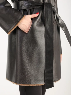 Дубленка зимняя шуба натуральная двухсторонняя