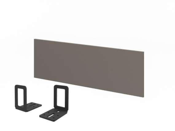 Экран настольный к одному столу 1200х18х400 L-068-1