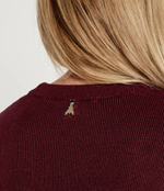 Свитер Patrizia Pepe - бордовый(8K0238 K207)