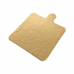 Подложка для пирожного с держателем 7,5х7,5 см  1 шт