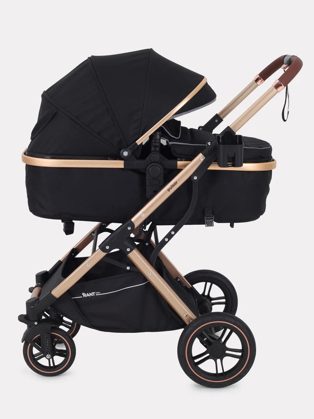 Коляска трансформер Rant Basic Pulsar Gold Black