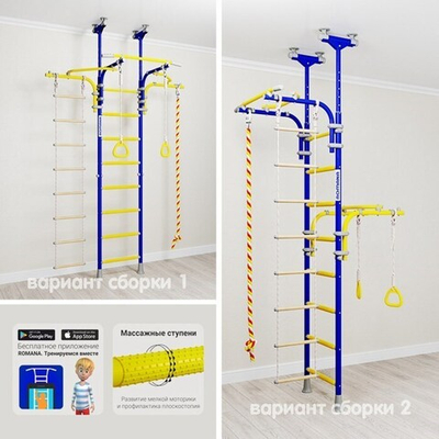 Детский спортивный комплекс Романа Transformer, цвет синяя слива