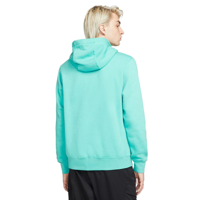Мужская теннисная кофта Nike Sportswear Club Hoodie PO BB -washed teal/washed teal/white