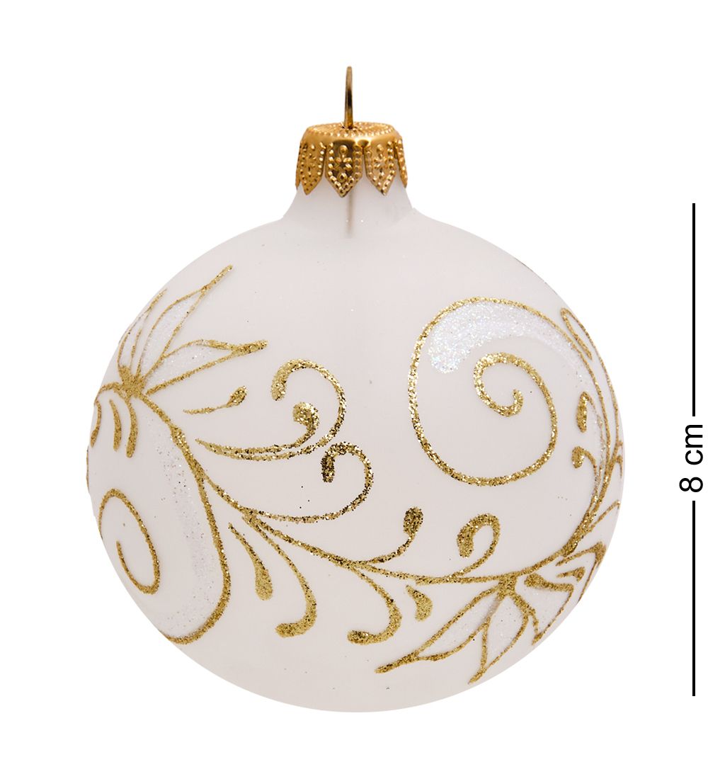 Элита НФШ-1260 Набор ел.украшений Шар 3шт «Букет новогодний» 85 мм