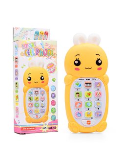 Игрушка Телефон Зайчонок (H6610E) цвет желтый