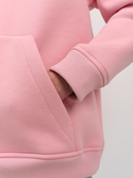 Толстовка с капюшоном для девочки  "Basic" розовый
