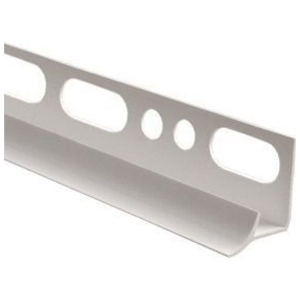 Отделка для плитки, угол внутренний 0,07*2,5м белый