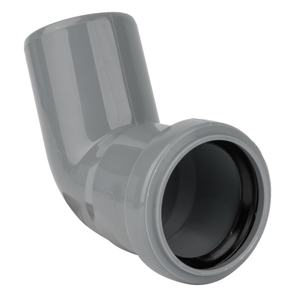 Отвод канализационный RTP 50 мм 67°