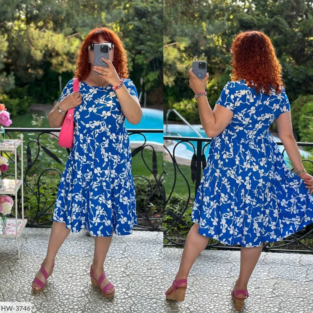 Платье HW-3744 Фабрика Моды