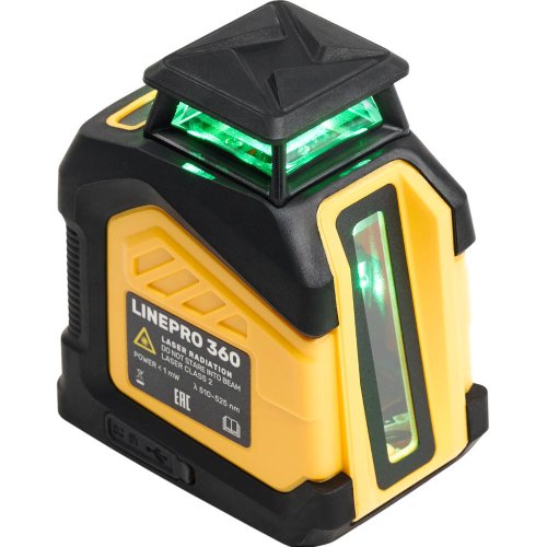 Лазерный уровень INSTRUMAX LINEPRO 360+Штатив телескопический TR-120   IM0181_K