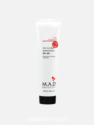 Защитный крем для лица и тела Solar Protection On Guard Skinscreen SPF 30, M.A.D Skincare, 120 гр