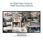 Видеорегистратор  TP-LINK VIGI NVR2016H-16P