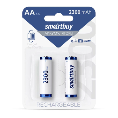 Аккумуляторы 2 шт. Smartbuy AA 2300МН-BL2