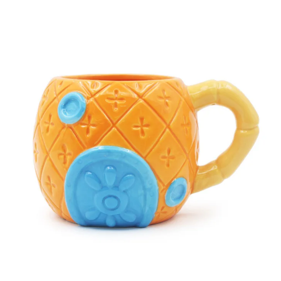 3D Кружка Ананасовый домик Губки Боба