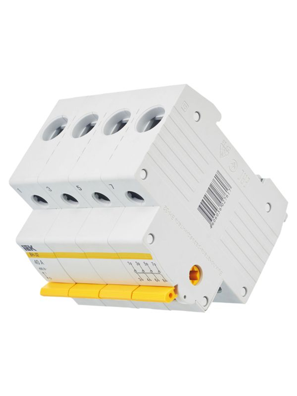 Выключатель нагрузки (мини-рубильник) 4п 40А ВН-32 KARAT IEK MNV10-4-040