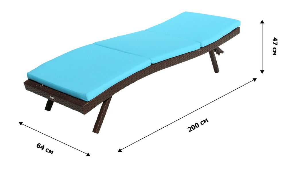 Лежак Компакт арт.уд,  ()