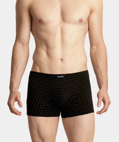 Трусы мужские боксеры (3шт), Atlantic 3MH-025/12, черные + темный хаки + хаки