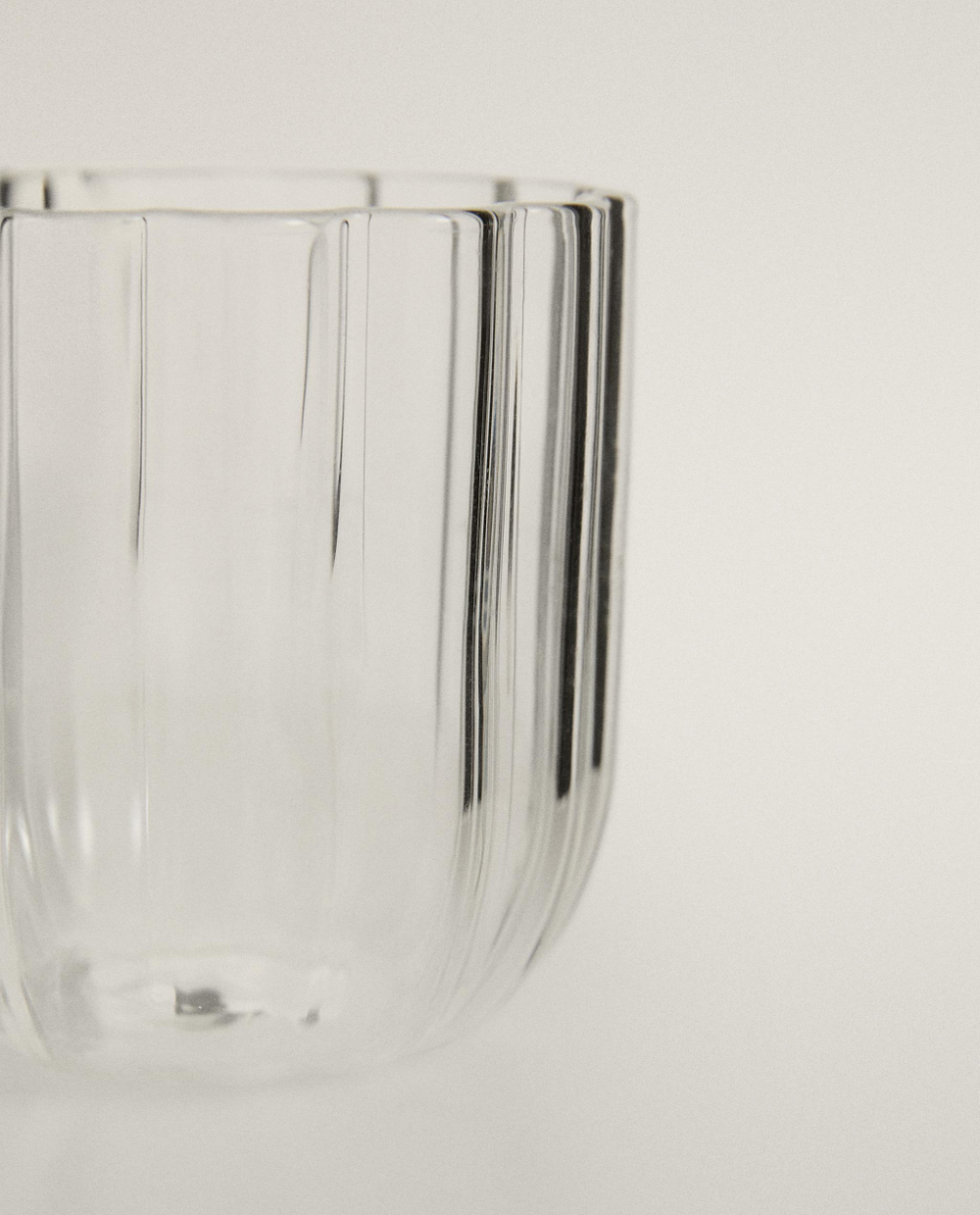 Zara Home кувшин из боросиликатного стекла, цвет прозрачный, 7 см · 8224/214