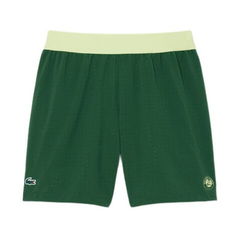 Мужские теннисные шорты Lacoste Roland-Garros Edition Tennis - green