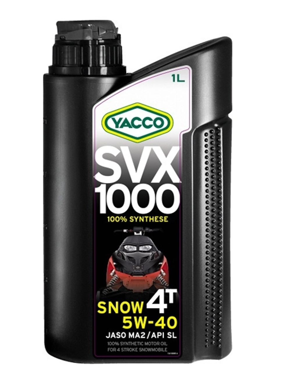 Масло моторное для снегоходов YACCO SVX 1000 SNOW 4T 5W40 (4L)