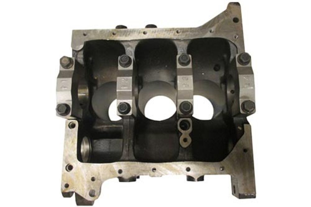 Блок цилиндров (D=76 мм) двигателя KM376ZQC/Cilinder Block