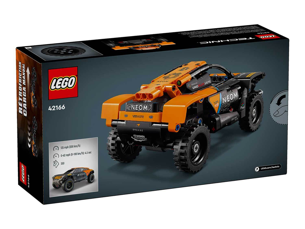 LEGO Technic 42166 Гоночный автомобиль NEOM McLaren Extreme E — внедорожник