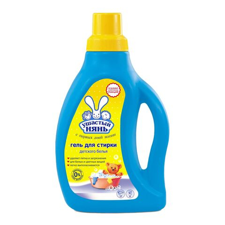 Ушастый Нянь гель для стирки детского белья 750 мл.